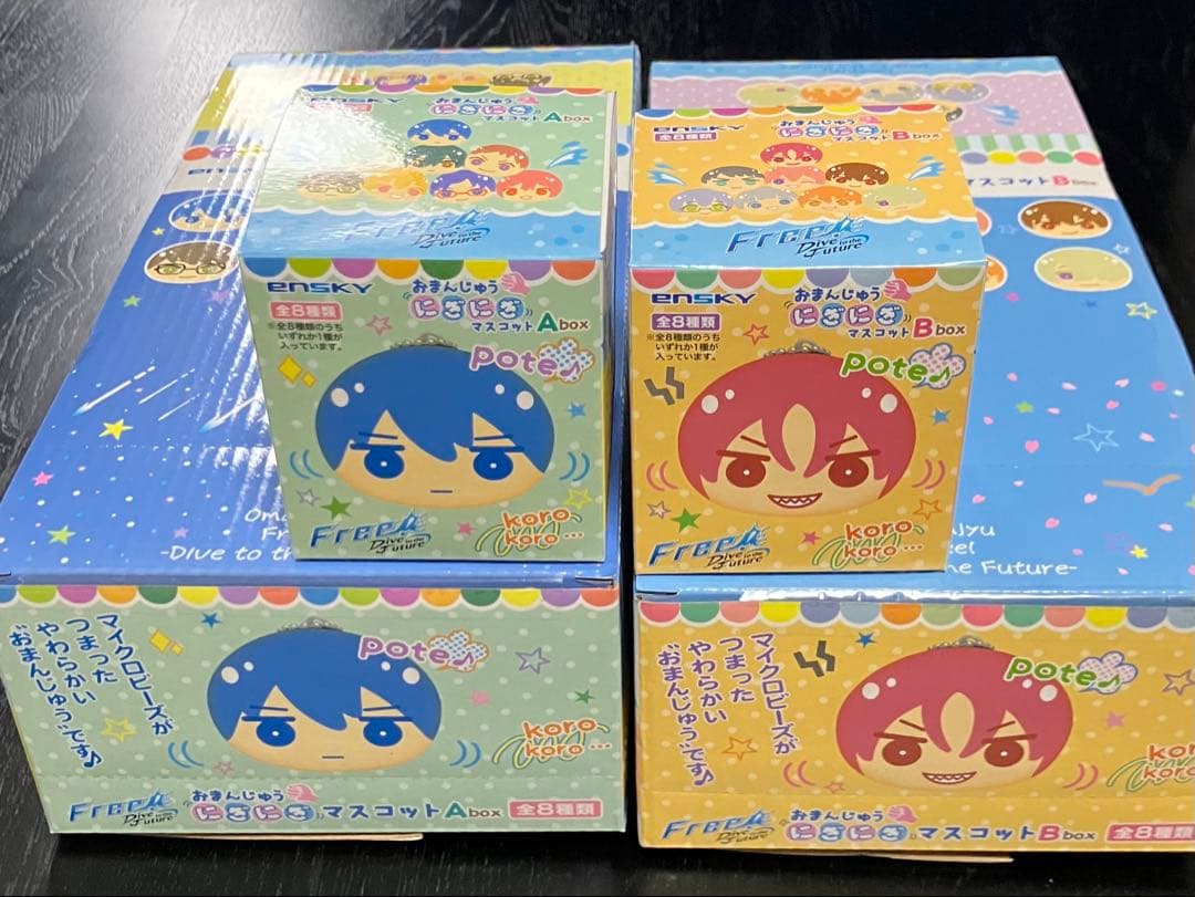 Free! DF おまんじゅう　にぎにぎマスコットセット