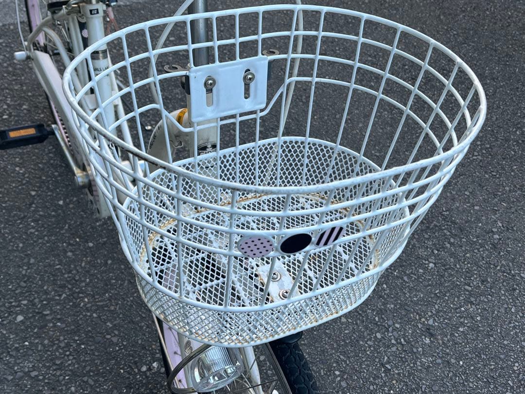 T*u様 中古女の子自転車LEDオートライトGIRL’s LABO 22インチ※
