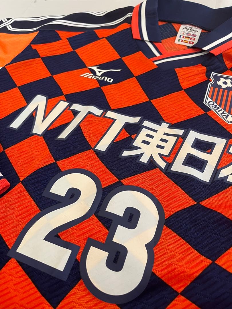 古*I様 【レア】大宮アルディージャ 長袖ユニフォーム Mizuno NTT東日