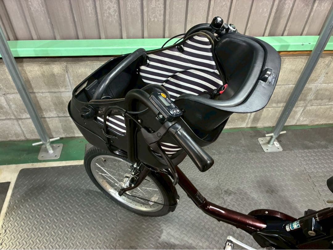 №4871 電動自転車 パナソニック ギュット 20インチ ブラウン