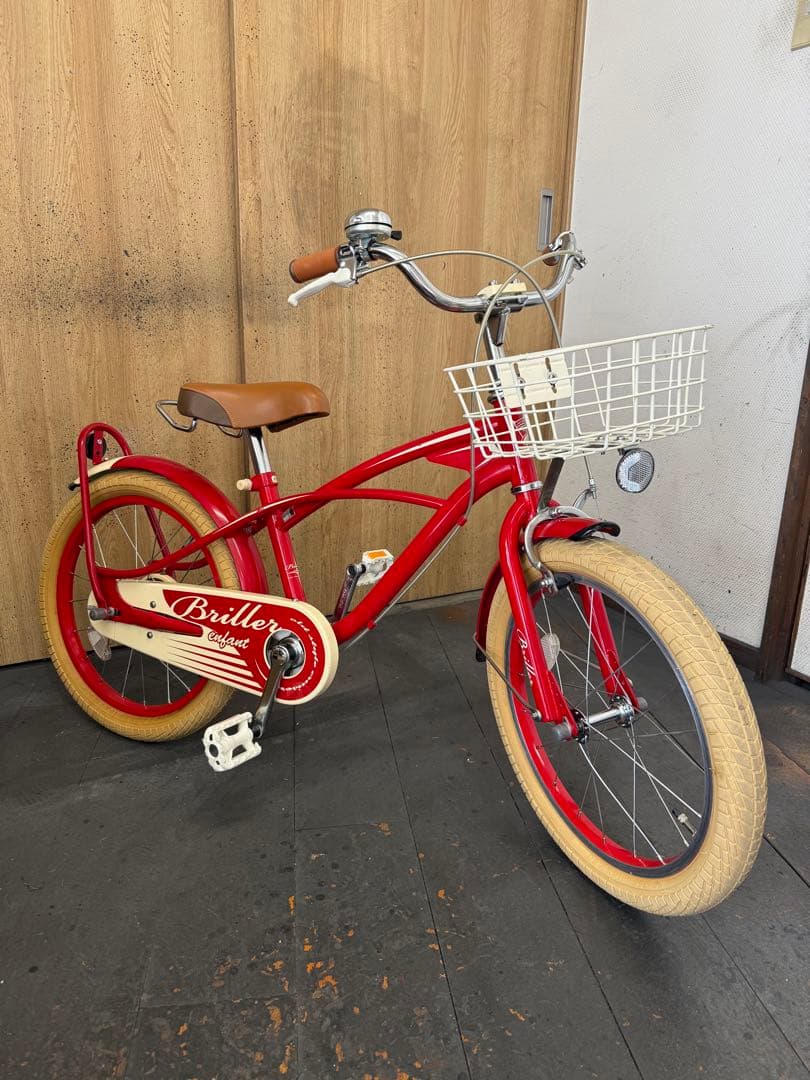 中古車　幼児用　Briller eufautビーチクルーザー　18インチ　美品