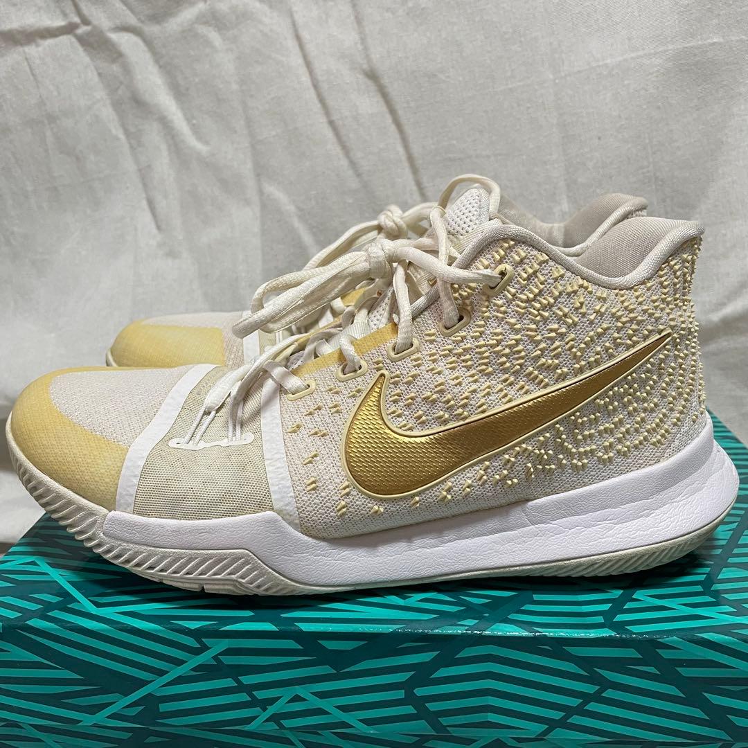 NIKE KYRIE 3 EP ナイキ カイリー3 ゴールド 27.5cm