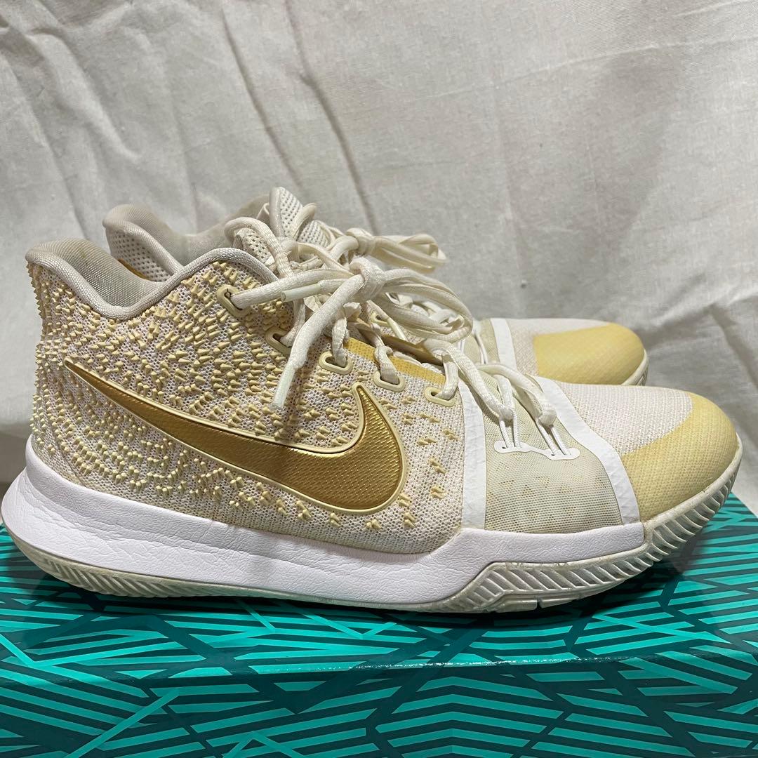 NIKE KYRIE 3 EP ナイキ カイリー3 ゴールド 27.5cm