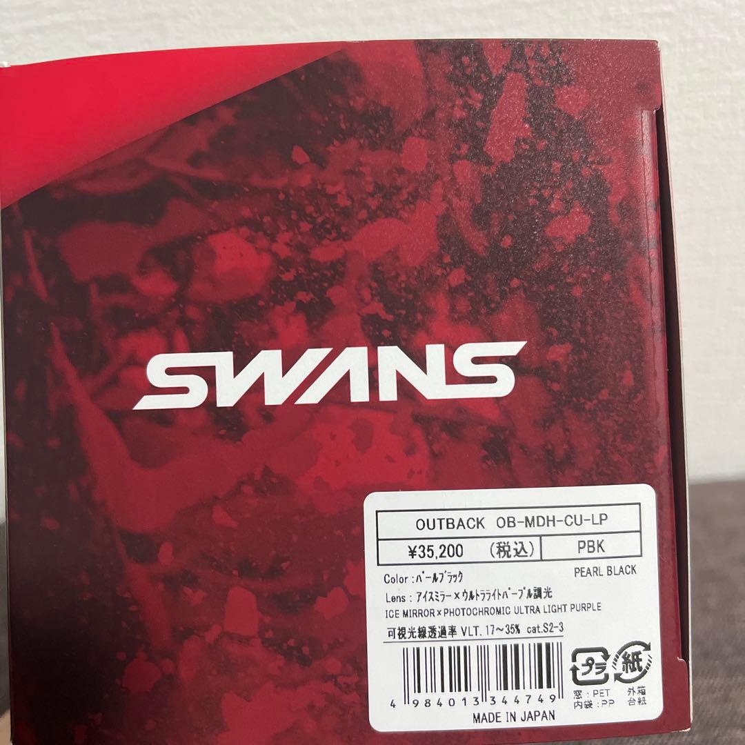 新品未使用 SWANS OUTBACK OB-MDH-CU-LP スノーゴーグル