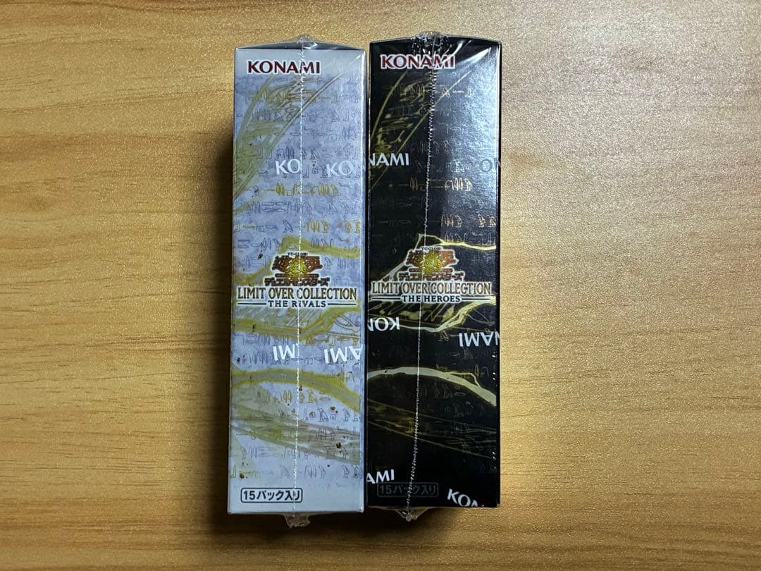遊戯王OCG リミットオーバーコレクションヒーローズ　ライバルズ　未開封box