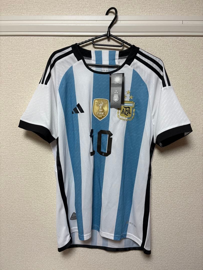 ら*。様 adidas アルゼンチン代表 メッシ シャツ 10番