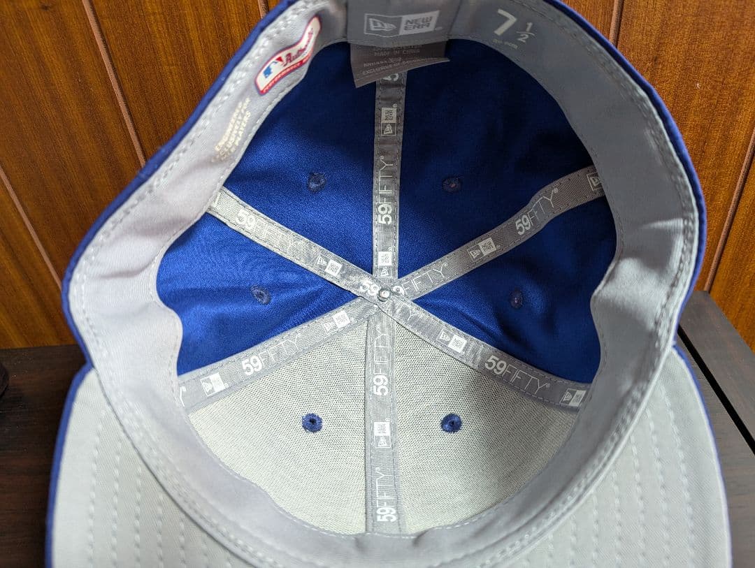 ドジャースキャップ Dロゴ New Era 59FIFTY 7 1/2