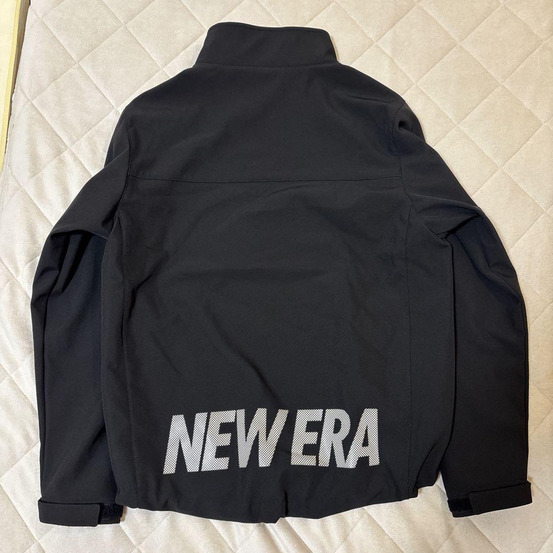 NEW ERA ニューエラ ジャケットブラック 防風 ストレッチ メンズ 美品