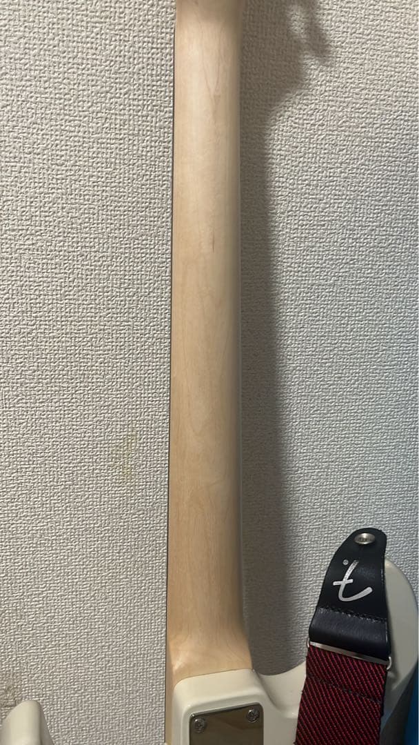 Yamaha PACIFICA ホワイトエレキギター ストラップケース説明書付き