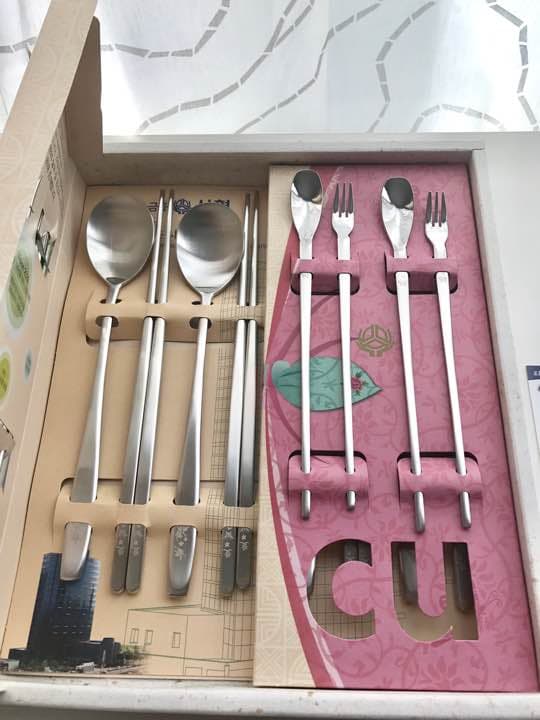 新品 韓国高級ステンレス カトラリーセット Jeison