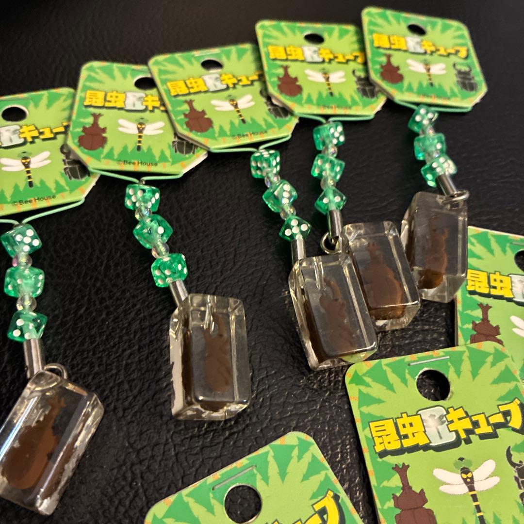 5昆虫キーホルダー 2種10個セット