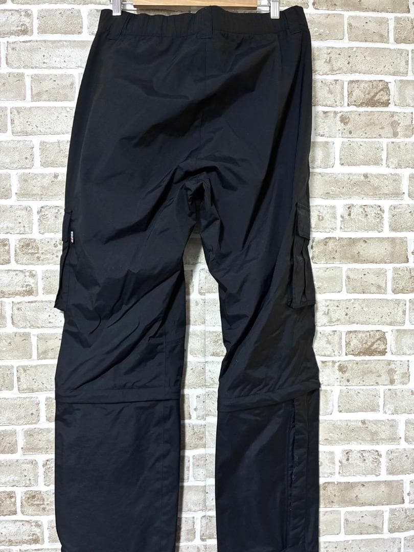 【フォロー割】良品 アブガルシア メンズ レインパンツ XLサイズ ブラック