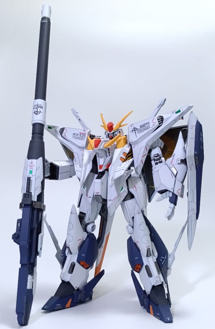 HG　Ξガンダム　クスィーガンダム　完成品　ハイパー・メガ・バズーカ・ランチャー