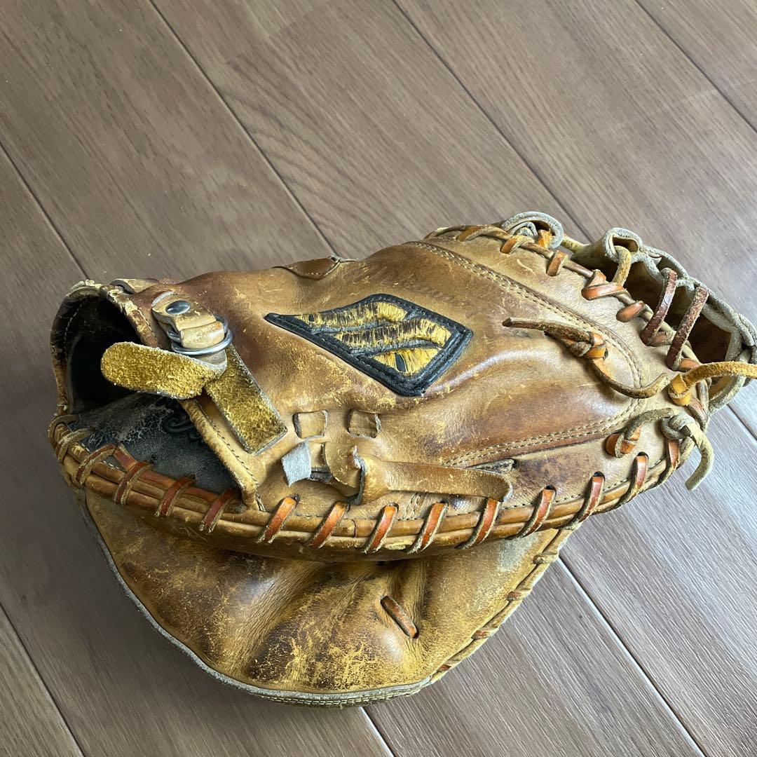 硬式野球グローブ レザー製 オープンバック