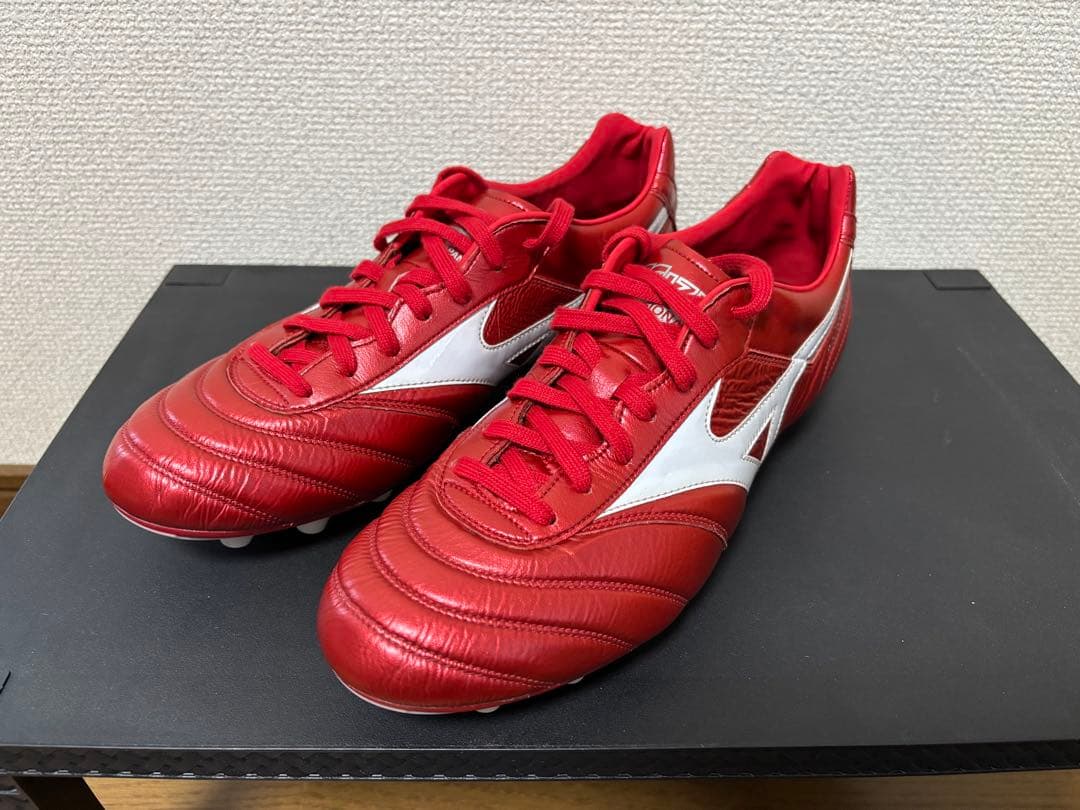 MIZUNO モレリア2 JAPAN パッションレッド 28cm