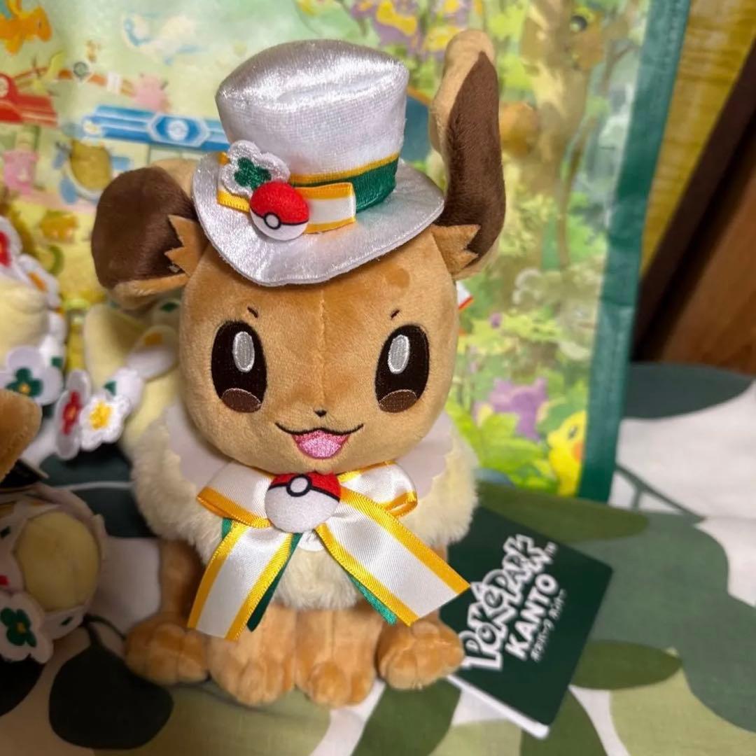 ポケパーク KANTO イーブイ ぬいぐるみ 3体セット