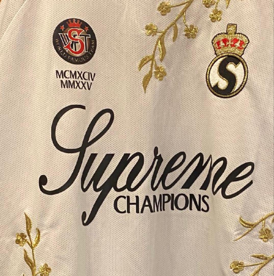 ウェア Supreme Floral Soccer Jersey \"White\"