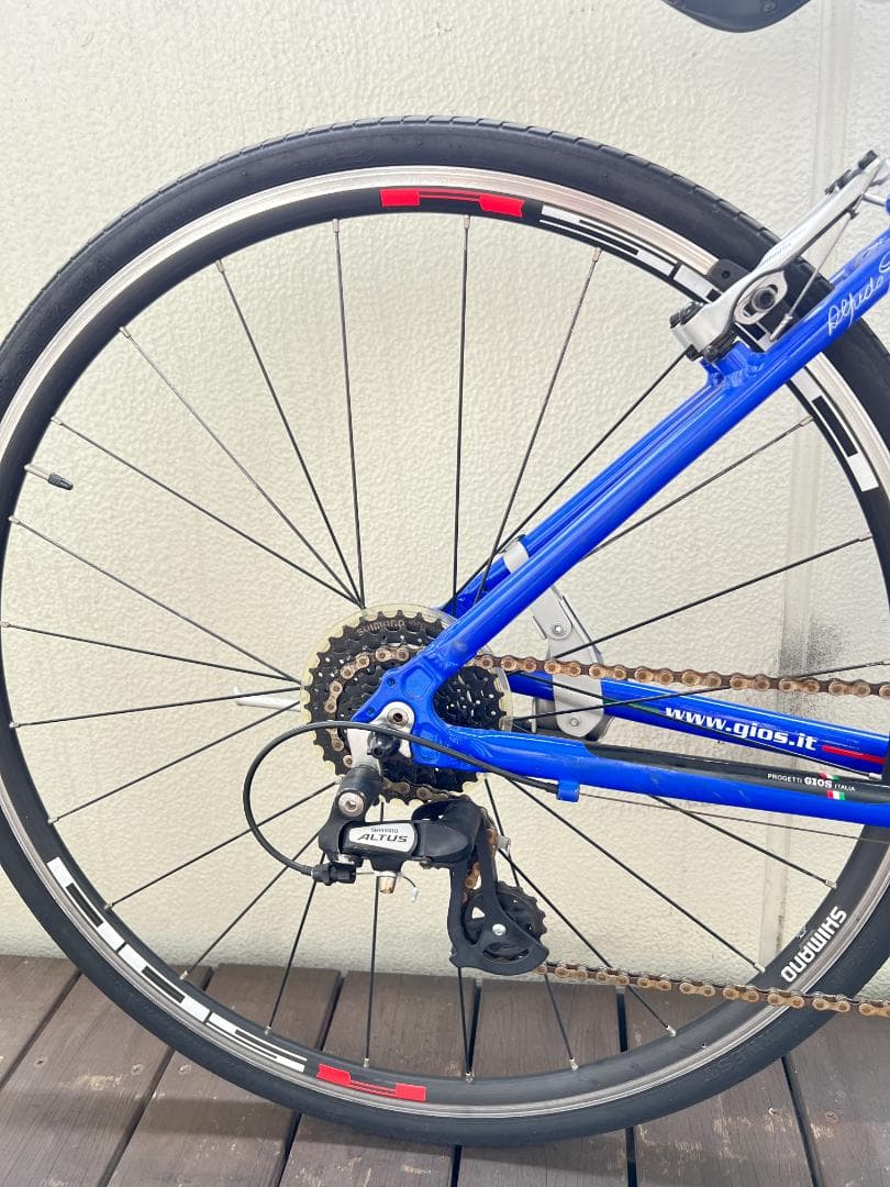 GIOS MISTRAL イタリアンデザインクロスバイク ２４段変速 引取専用