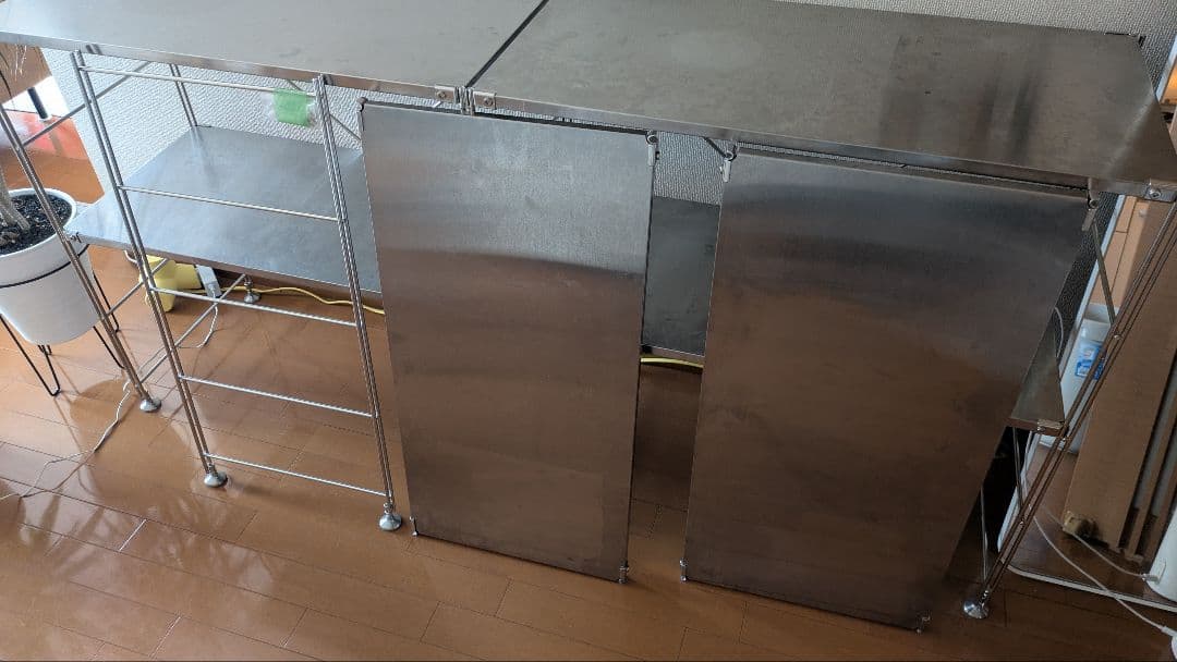無印良品　スチールユニットシェルフ