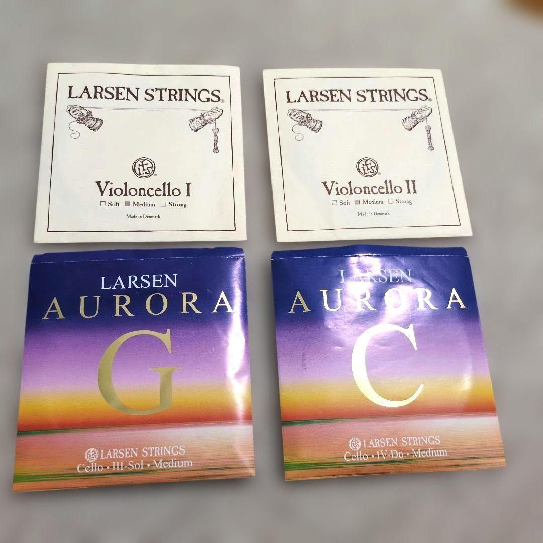 チェロ Stentor Student II 4/4 入門セット ラーセン弦装着