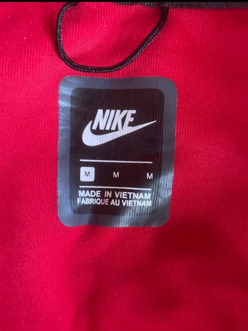 NIKEテックフリース赤M上下