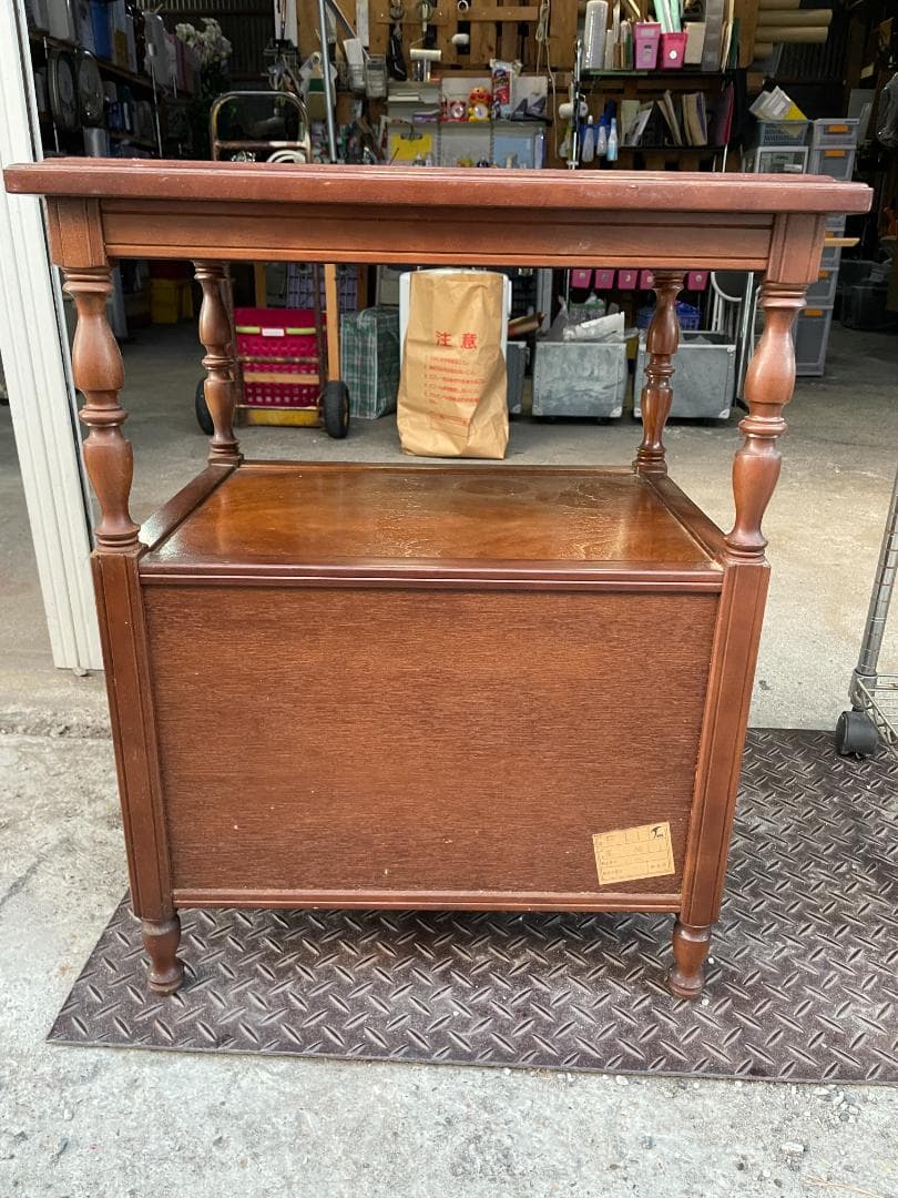 ★ 昭和 レトロ 家具 TOKUDA 徳田家具 置棚 W60xD40xH75cm