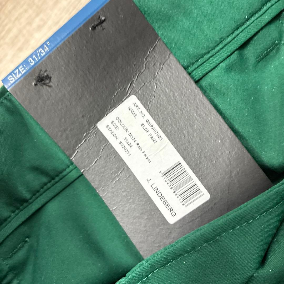 未使用 jリンドバーグ ゴルフパンツ Elof pant 31