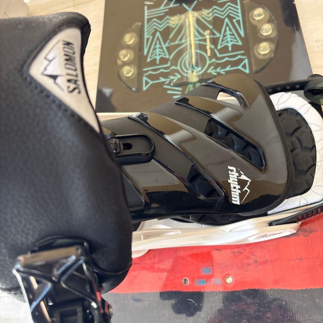 SALOMON 159cm メンズスノーボードセット