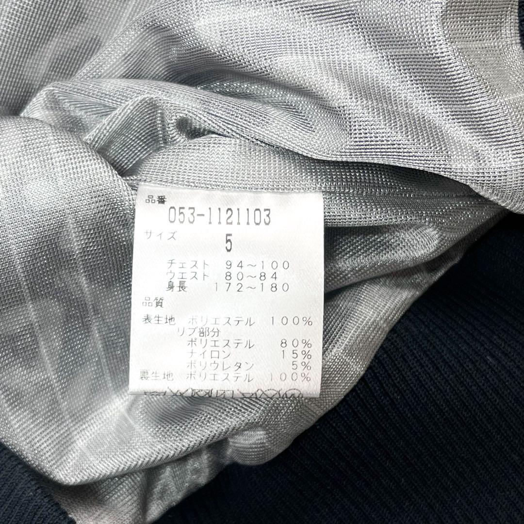 極美品 パーリーゲイツ 蓄熱スニード ロゴ総柄 ロゴパッチ メンズ ゴルフウェア