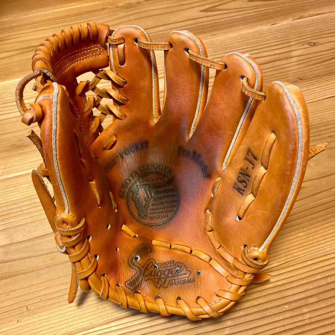 【良品】久保田スラッガー　少年軟式グローブ　KSN-J7 Sサイズ