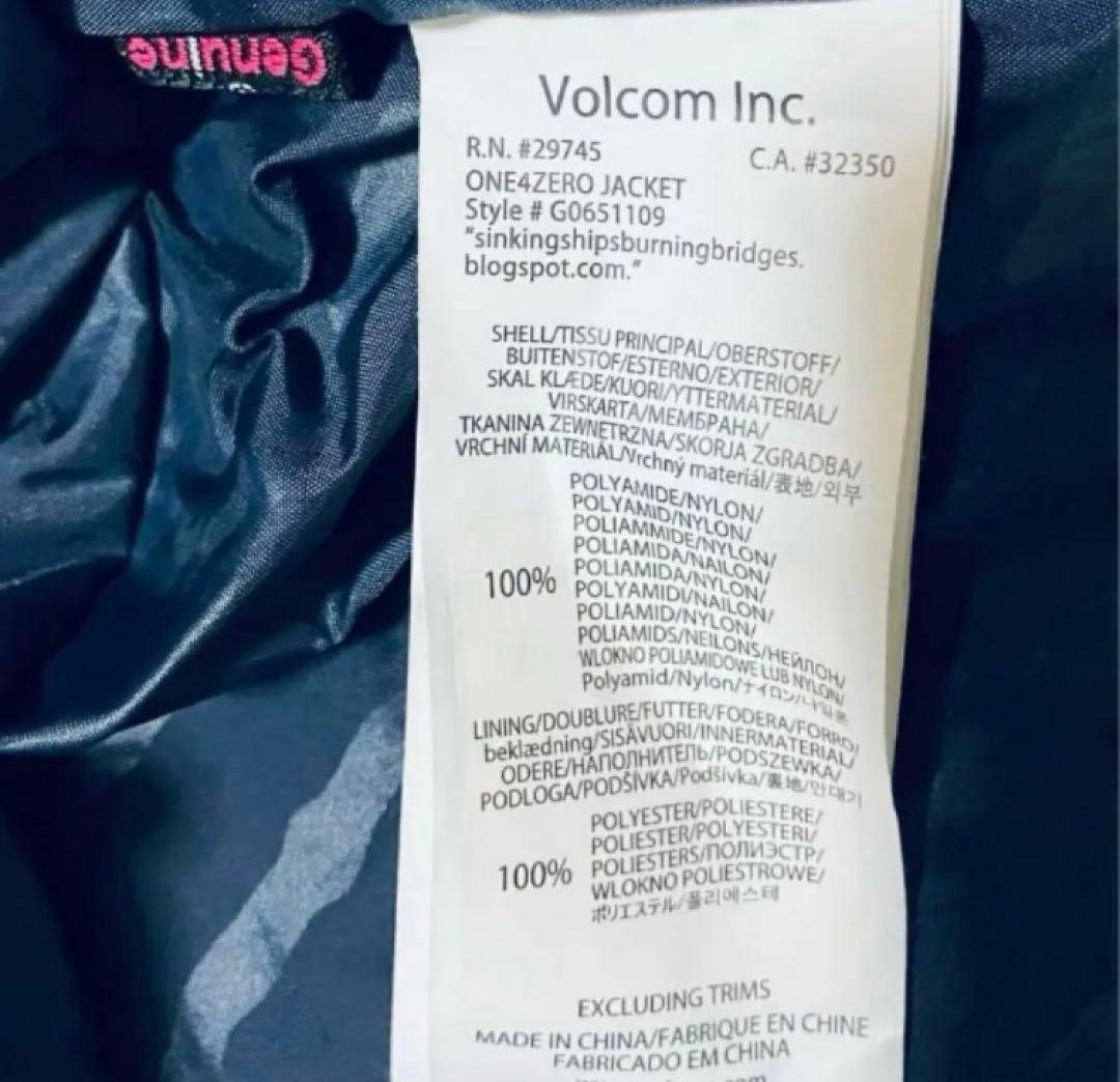 VOLCOM NIMBUS スノージャケットM