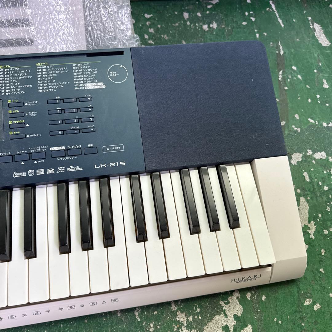 CASIO カシオ LK-215 電子ピアノ 楽器 キーボード 格安