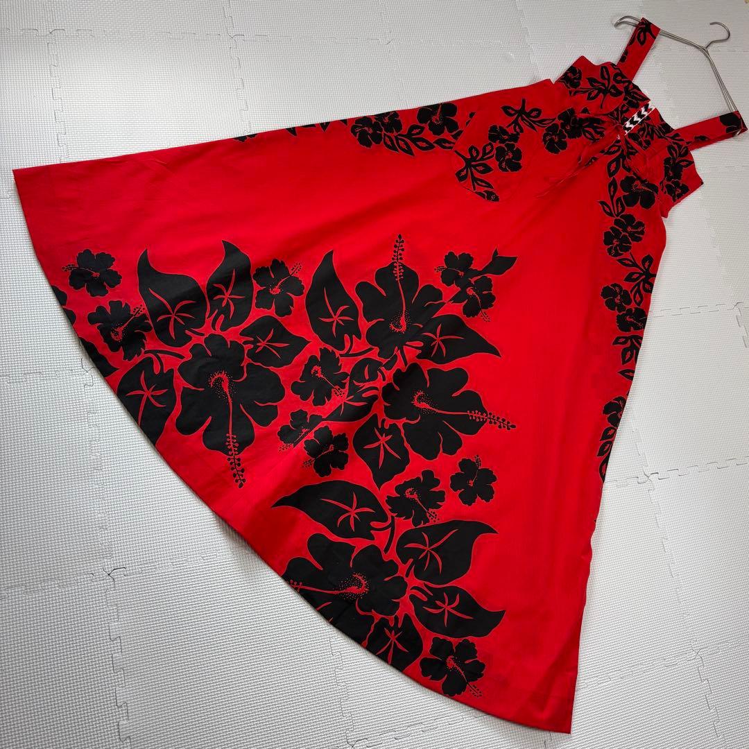 【匿名配送】Tahiti Imports ハワイ　フラダンス　ワンピース