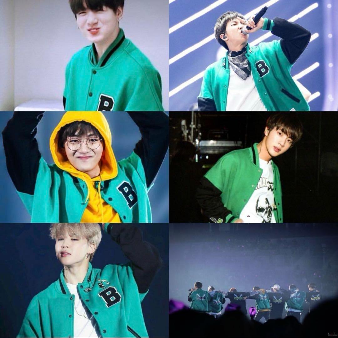 bts 3rd master army zip ベースボールジャンパー