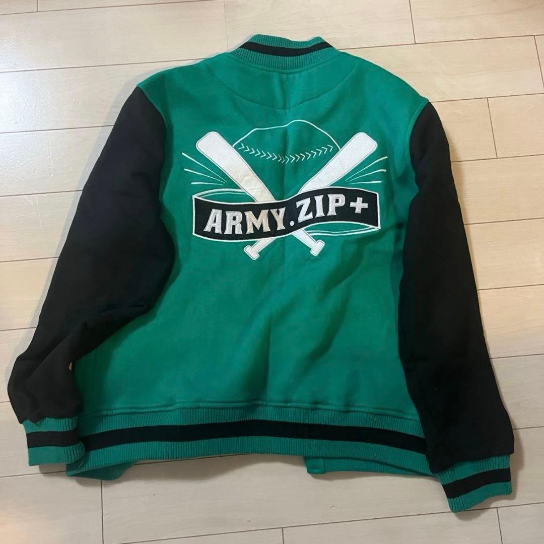 bts 3rd master army zip ベースボールジャンパー
