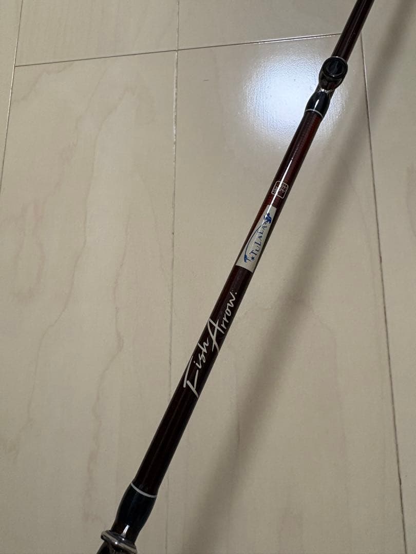 TULALA 72M バスロッド ロッドケース付き