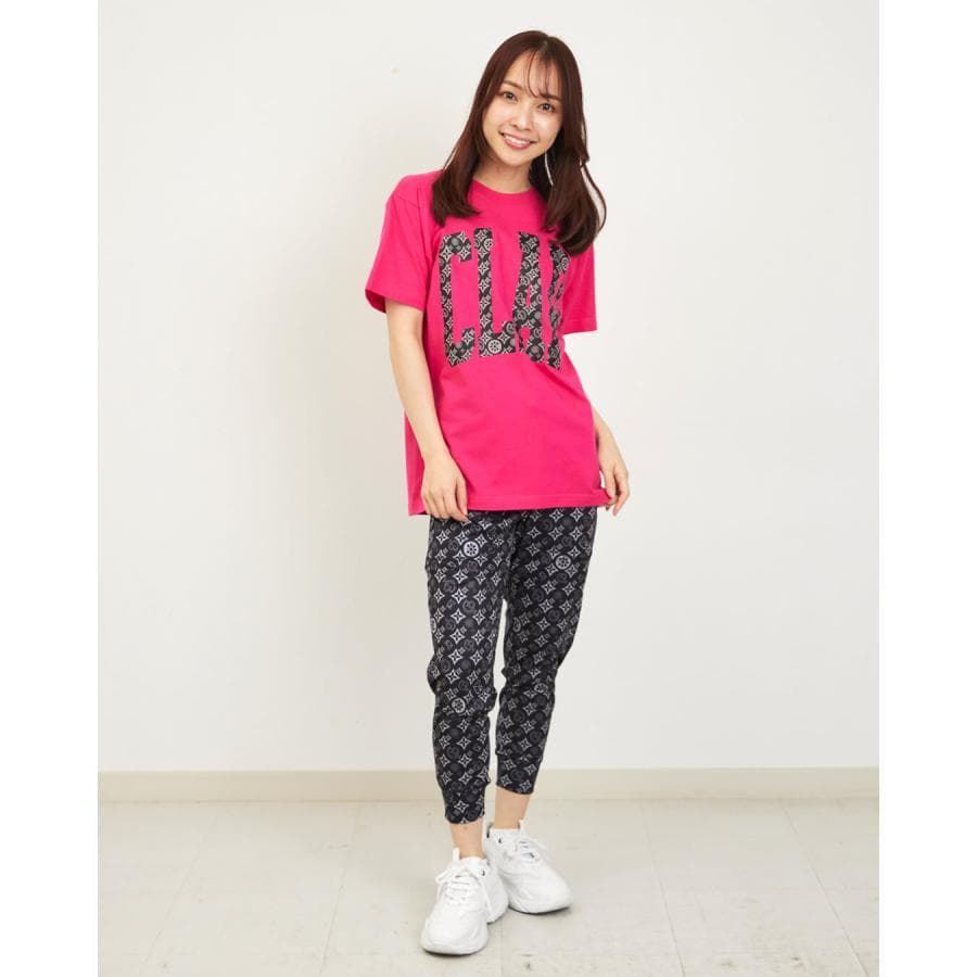 clapクラップ　定価11660円人気MONOGRAM クロップドパンツダンス