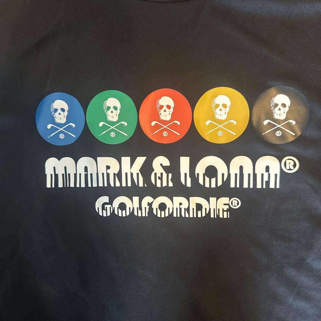 MARK & LONA ゴルフシャツ 黒