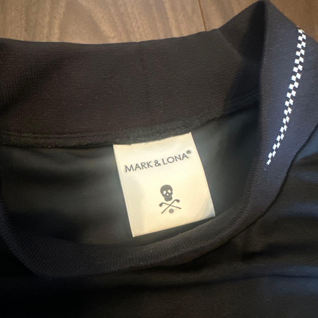 MARK & LONA ゴルフシャツ 黒