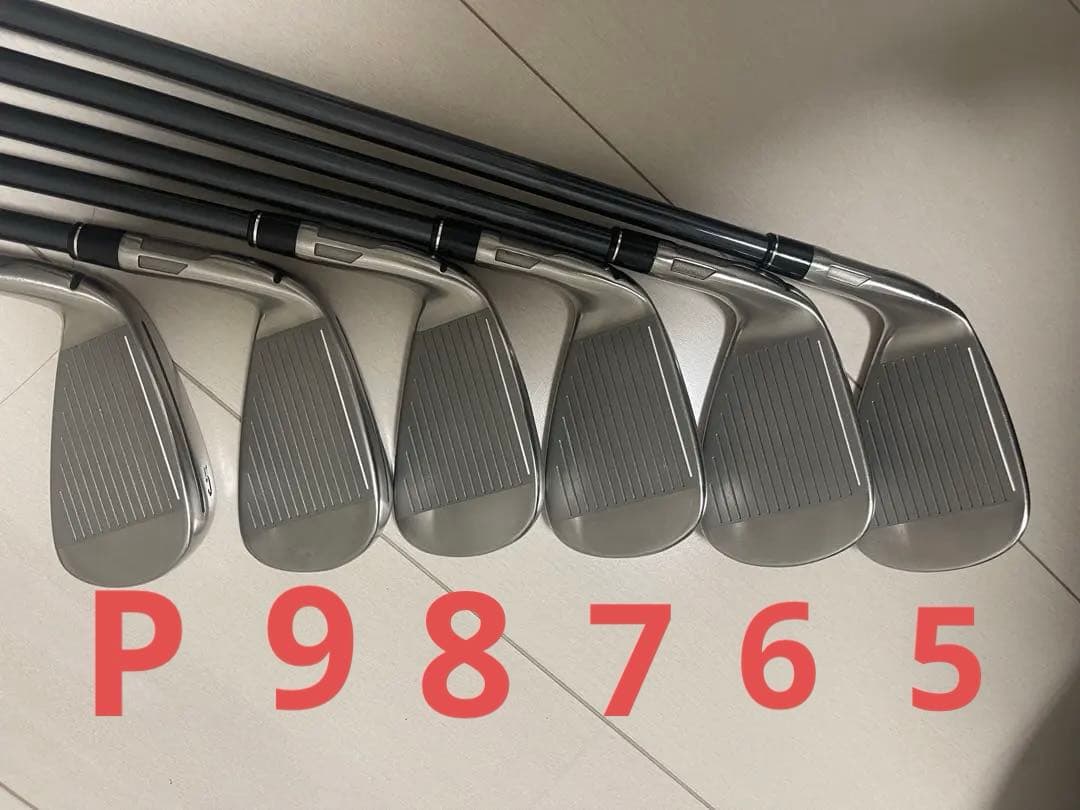 テーラーメイド　ステルスアイアンセット5〜P（カーボンシャフト）