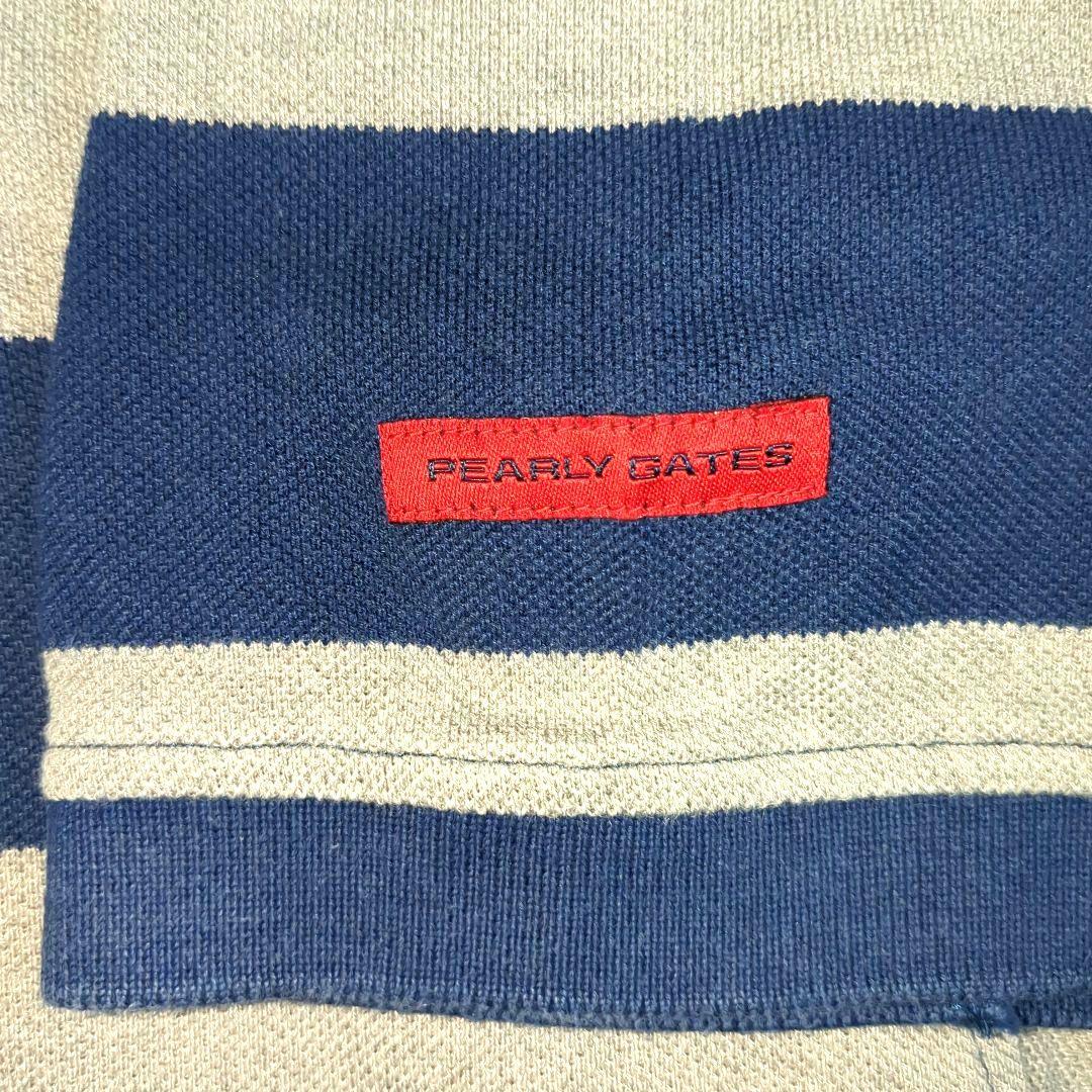 ​マスターバニーエディション エンブレム刺繍 ボーダーポロシャツ サイズ5