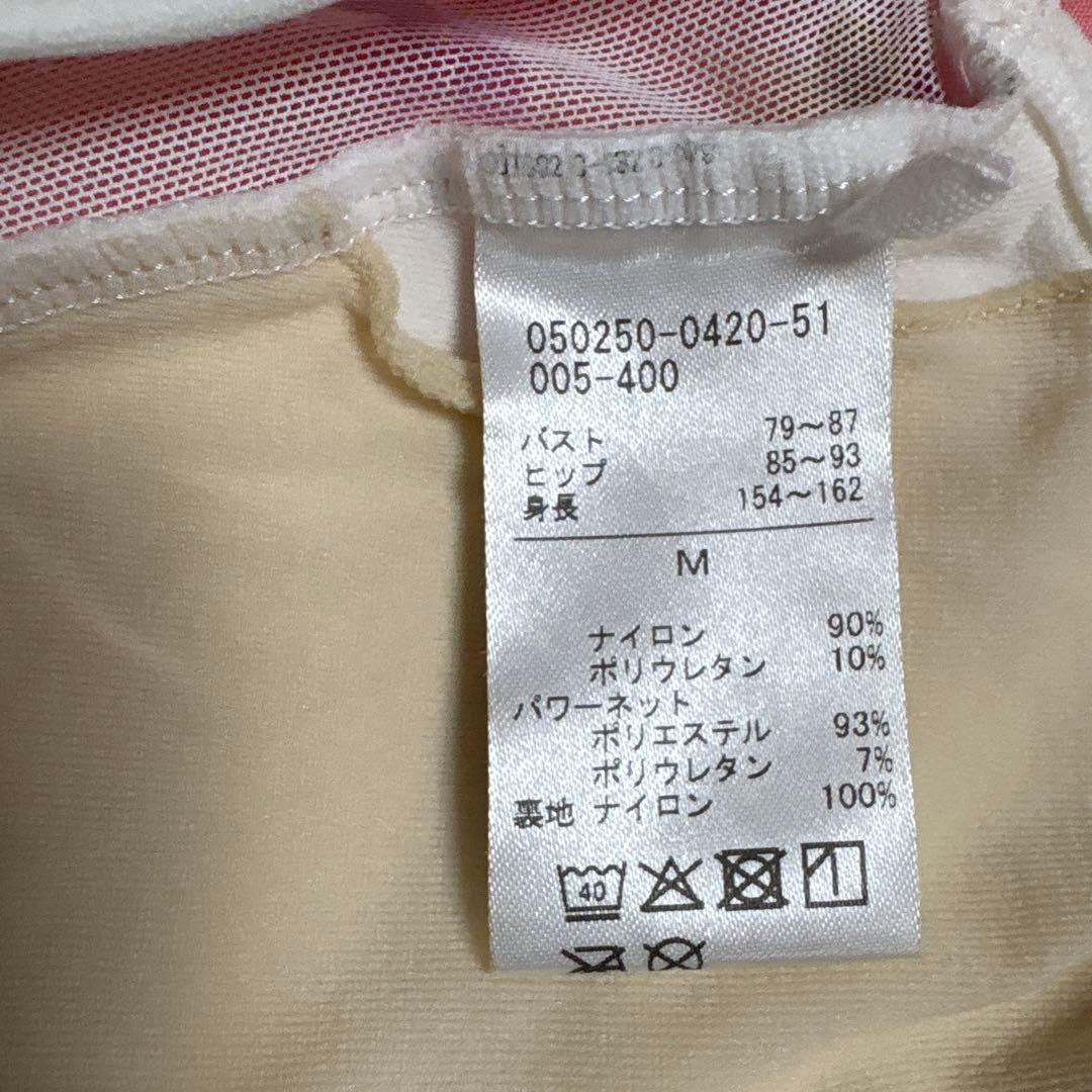 チャコット花柄メッシュ バレエレオタード　Mサイズ