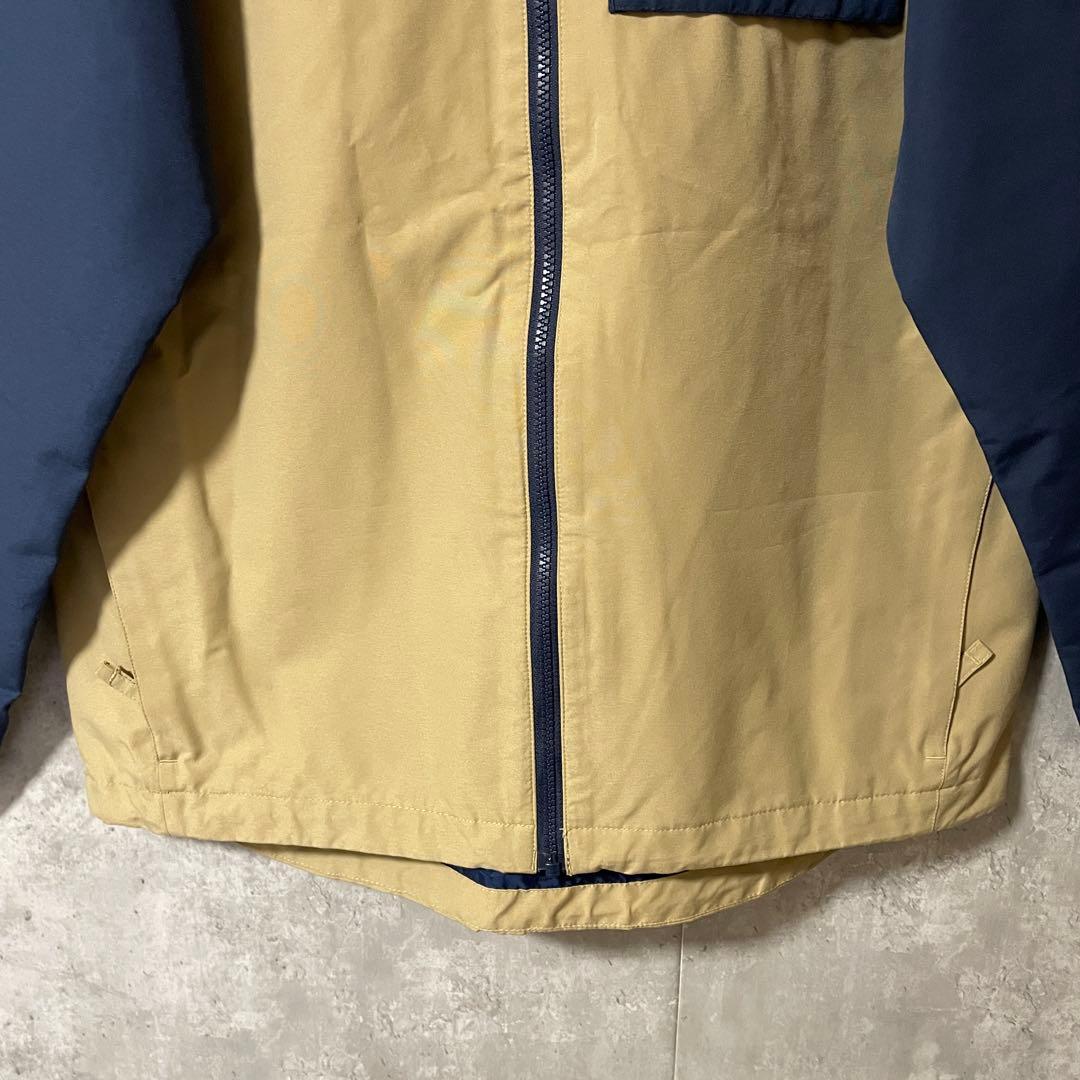 BURTONバートンスノーボードジャケットスキーウェアパーカー紺ネイビーベージュ