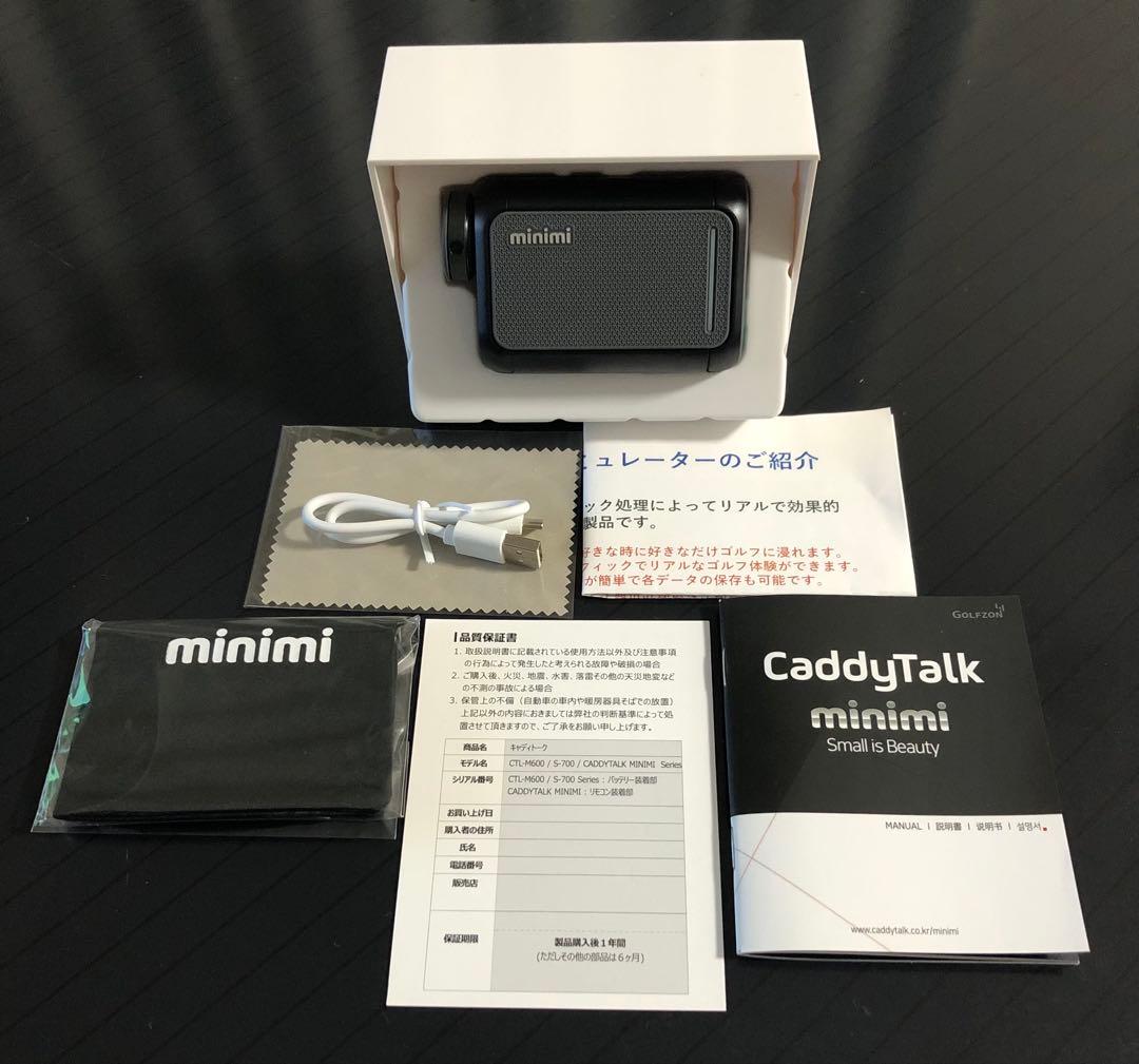 たか❗️即買❌CaddyTalk minimi ゴルフ用距離計測