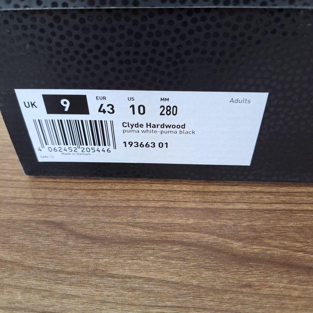PUMA クライドハードウッド　バスケットボールシューズ サイズ28cm