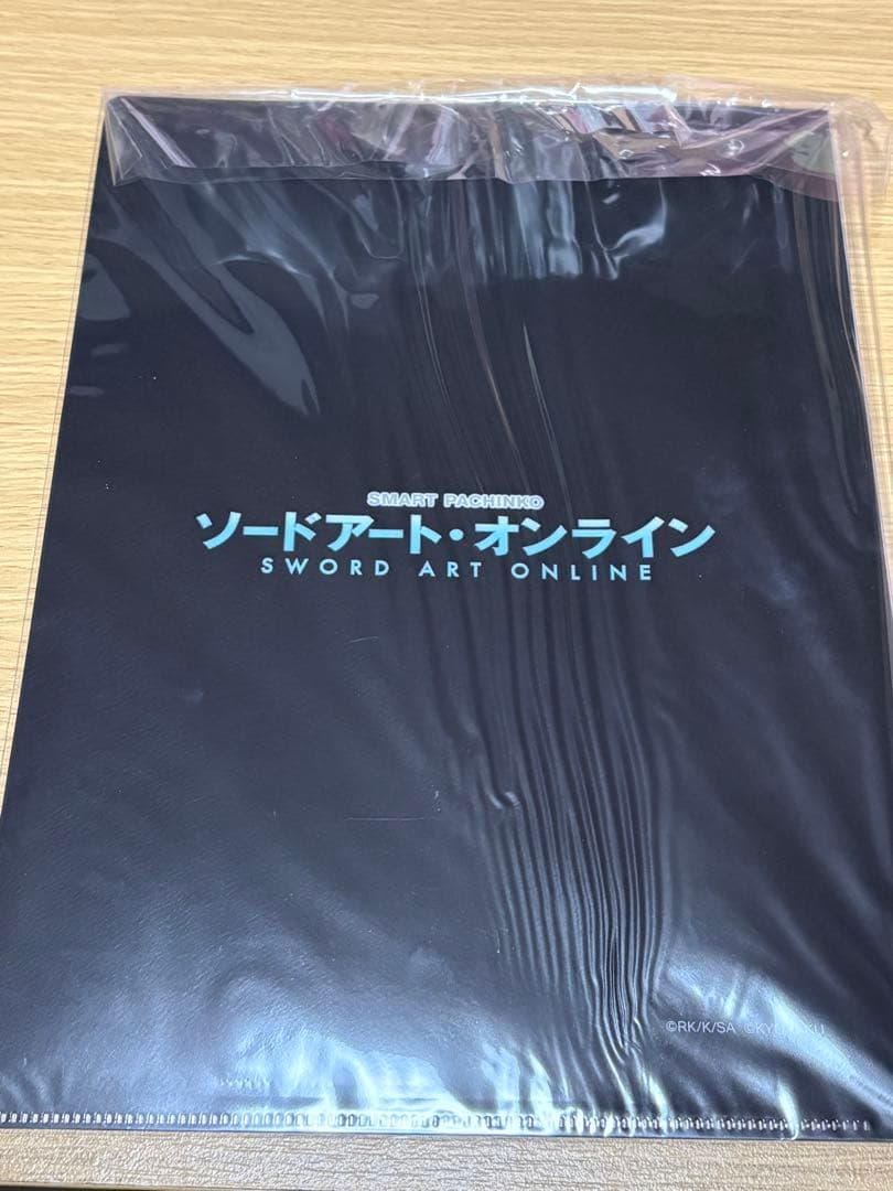 スマパチ ソードアート・オンライン キービジュアル クリアファイル 1点