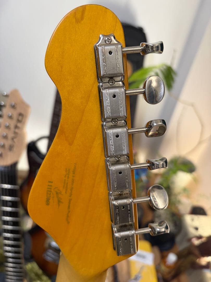 JHS Vintage レリック加工 V6 Icon エレキ ギター ブラック