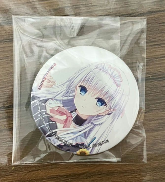 Summer Pockets 鳴瀬しろは 44mm缶バッジ 10個