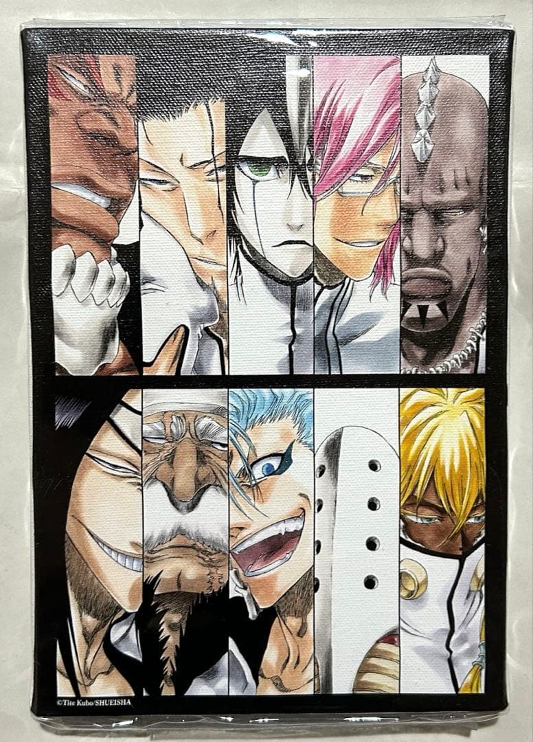 BLEACH EX. フルカラーアートボード NO.3 十刃　➕　ピンバッチ