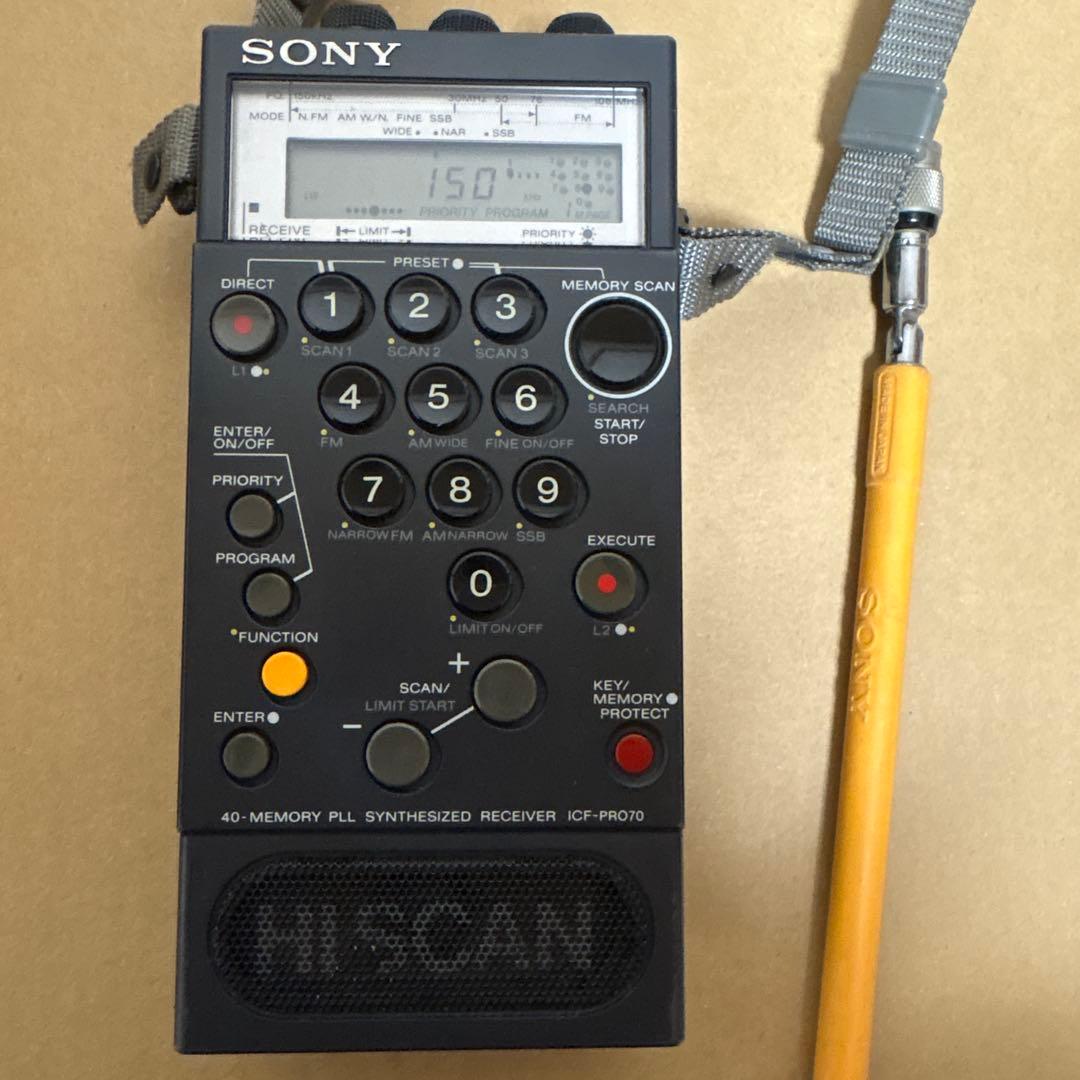 SONY ICF-PRO70 ジャンク品　68